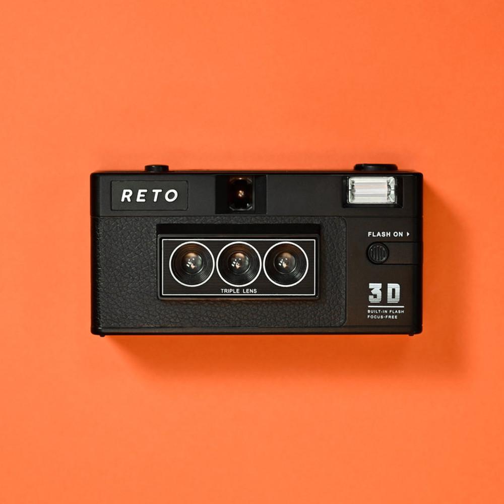 [현상권 1장 무료] 레토 3D 필름카메라 Reto 3D 블랙/화이트