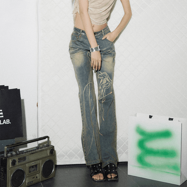 WESAME LAB Retro Burn Denim