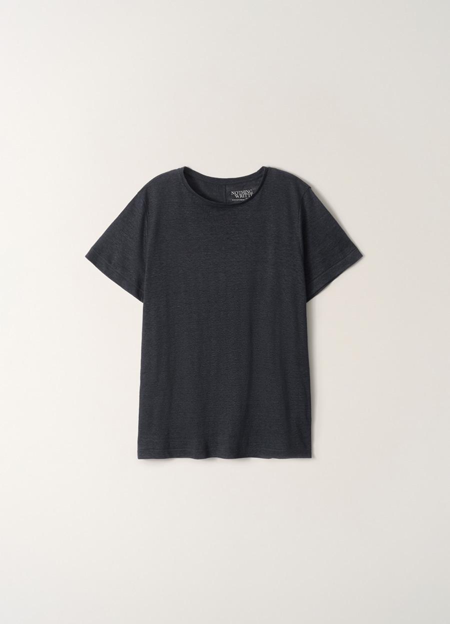 Sunny round t-shirts (Washed blue)