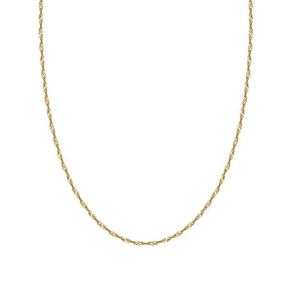 워터 웨이브 체인 네크리스 (3Color)