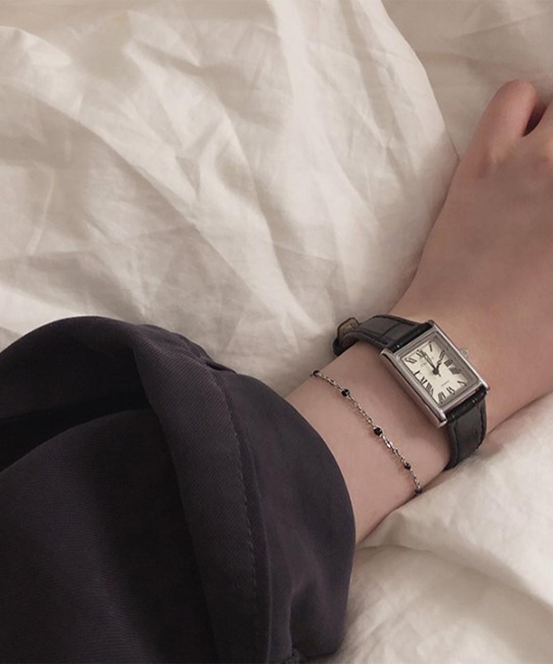 우셀 Eban 리얼소가죽 손목시계 (3color)