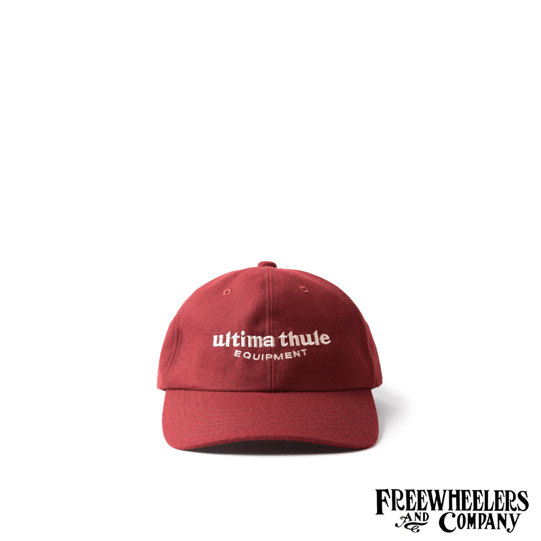 [Ultima Thule]BASEBALL VENT CAP\"ULTIMA THULE LOGO\"(Bordeaux)