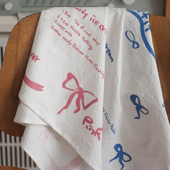 (제작상품) Petit Ribbon 키친크로스