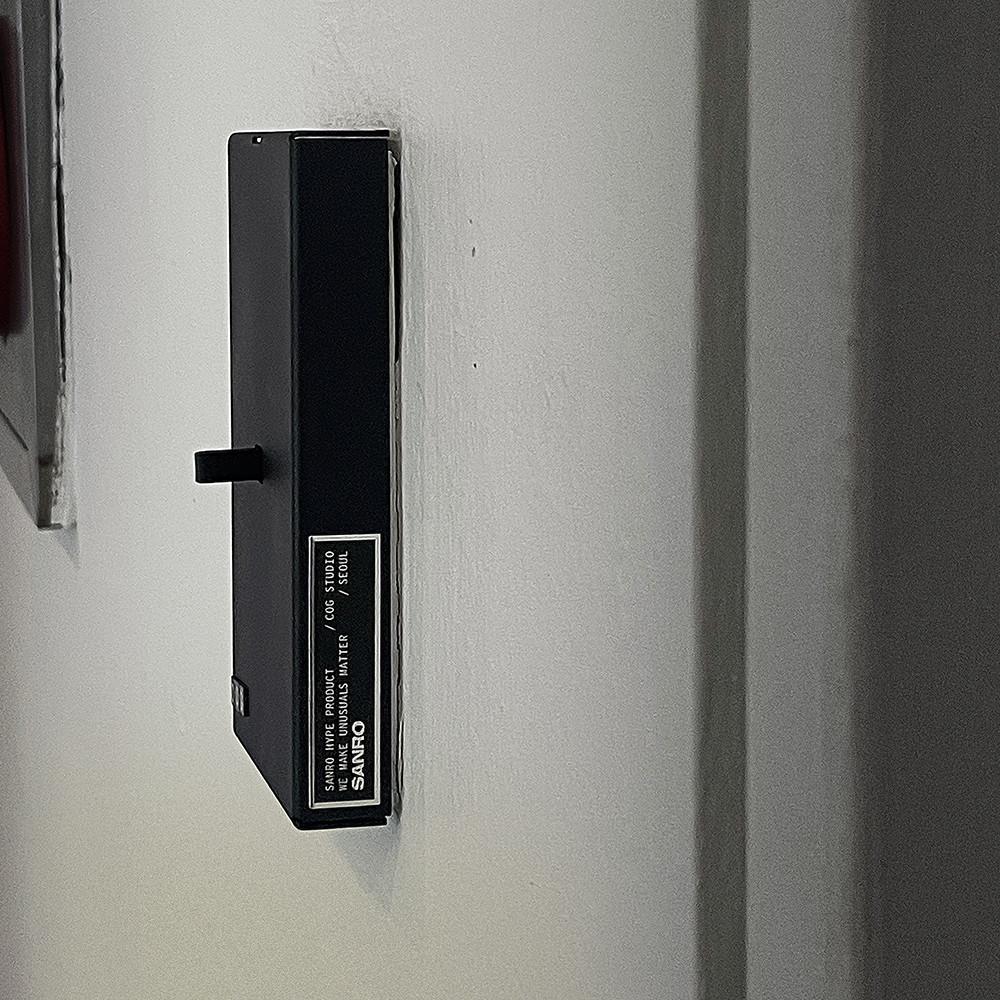 SANRO 산로 인더스트리얼 스위치커버 빈티지 스위치커버 5분만에 설치하는 스위치 커버 (블랙)
