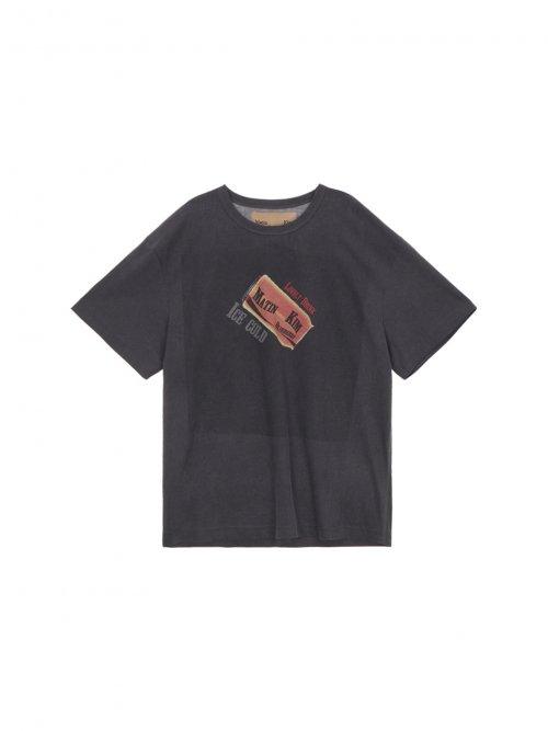 COKE PRINTING TOP IN BLACK