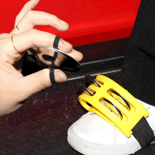 [쓸데없는 친구 선물][코노 세트][인싸템] 발 탬버린 손 심벌즈 건배사 스트레스 쓸모없는 새해 연말 혼 흥 술 노래 방 필수 회식 아이템 [CISMAS]