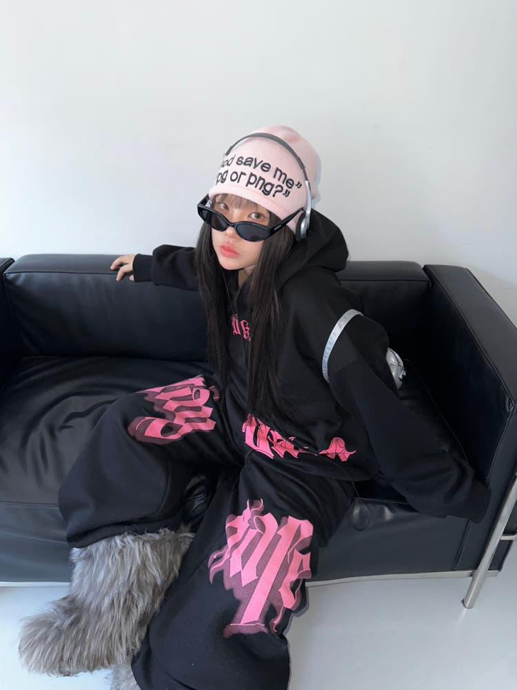 big logo lettering set-up (셋업)