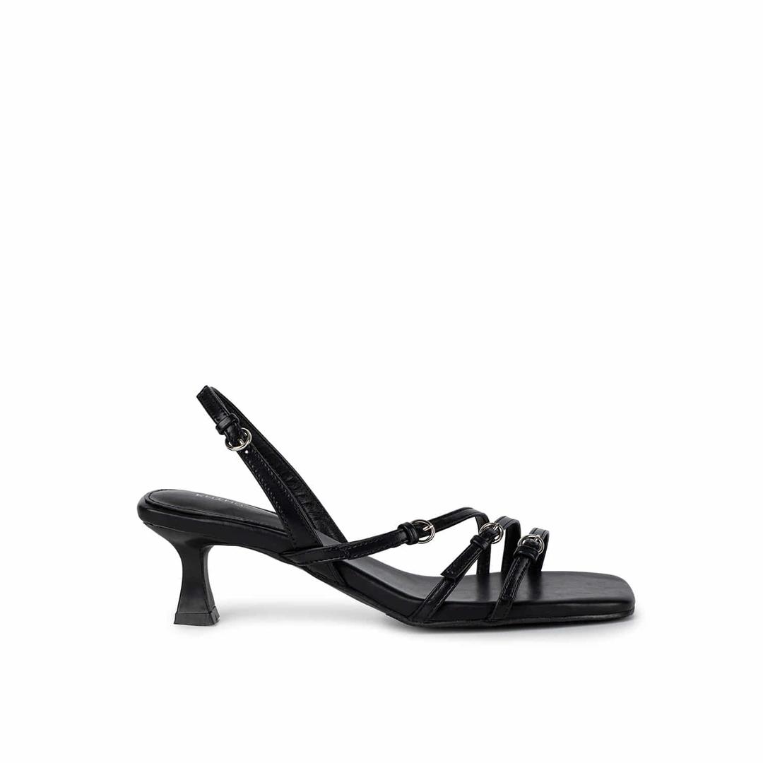 DELIA SLEEK SANDALS / BLACK