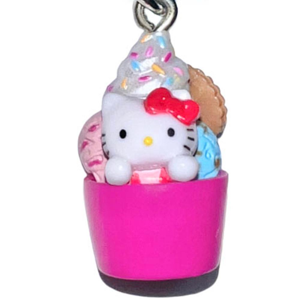 스위츠 아이스크림 키티스트랩 헬로키티 키링