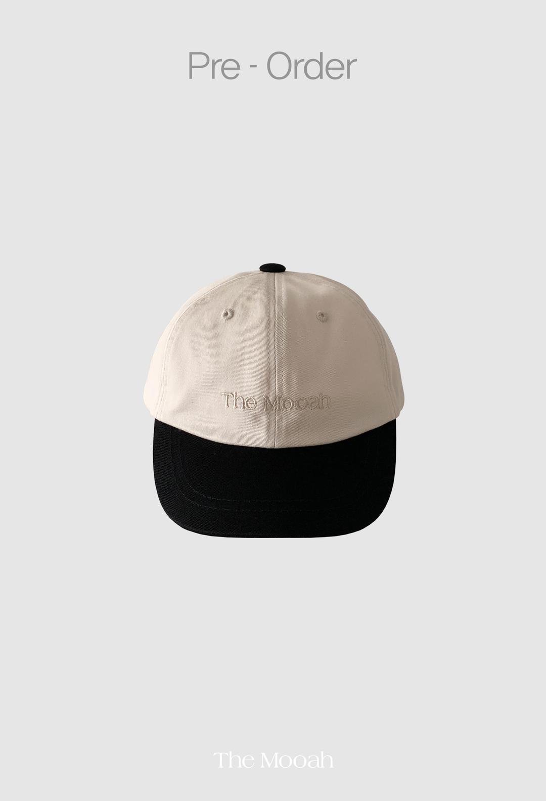 [사전예약] The Mooah Logo ball cap. sand/black