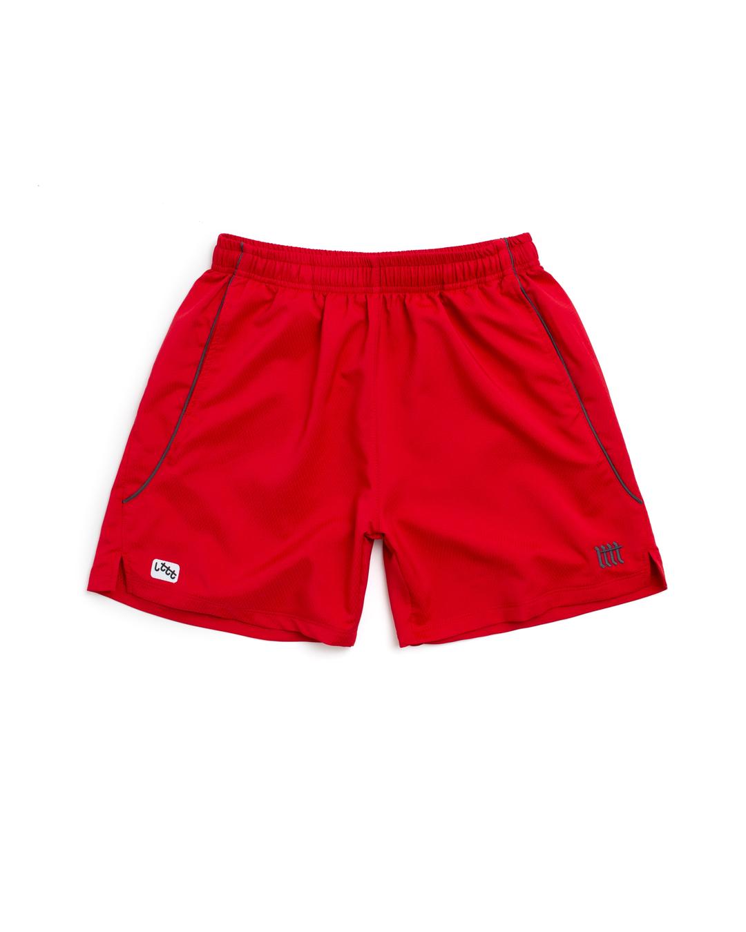 LTTT SENSHU SHORTS RED • Little Tokyo Table Tennis