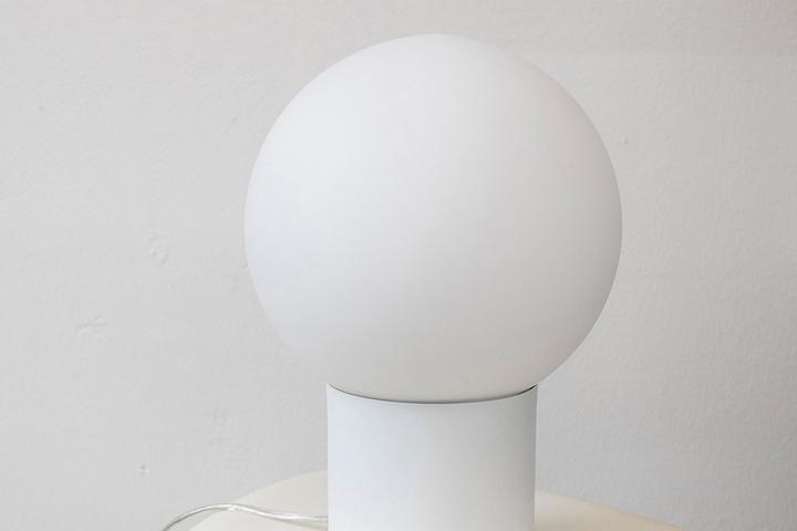 Moon Cloudy Table Lamp White
