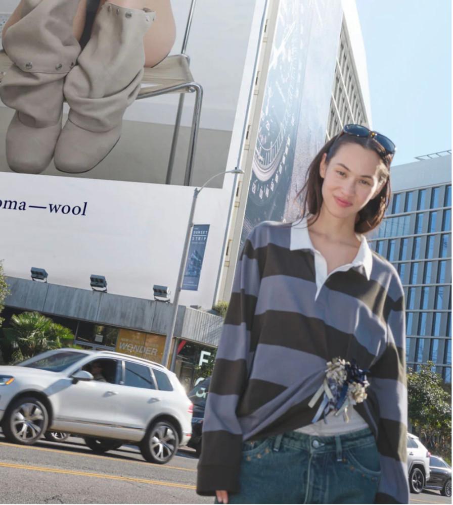 PALOMA WOOL (2컬러) 팔로마울 수수 럭비 폴로 셔츠 Susu 2185