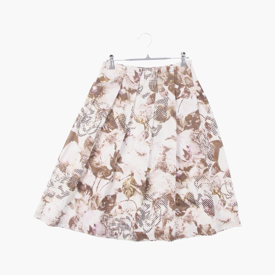 이쿠코 코튼 베이직 스커트 여자 35cm