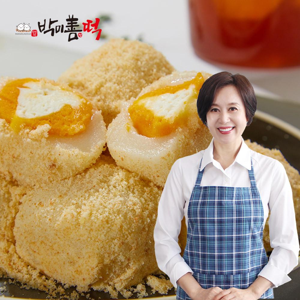 [박미선떡] 치즈단호박떡 개별포장떡 간식 식사대용 찹쌀떡 주문배달