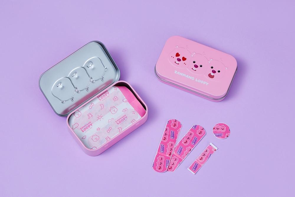 잔망루피 패션밴드 틴케이스 30매입 (혼합형)