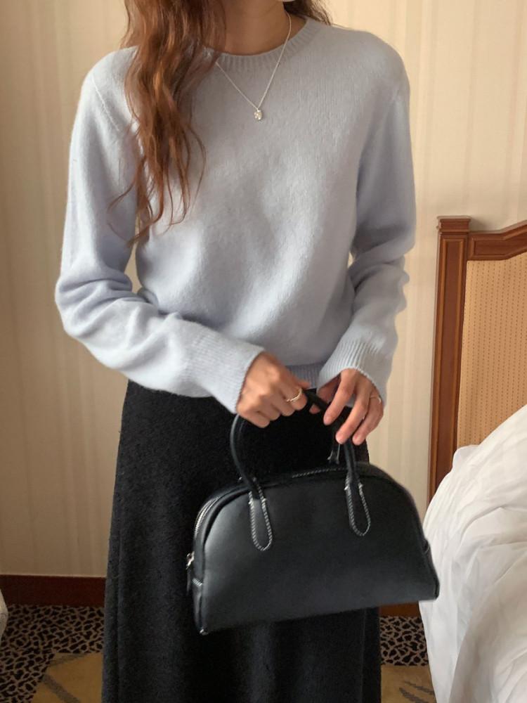 홀가먼트니트 알파카니트