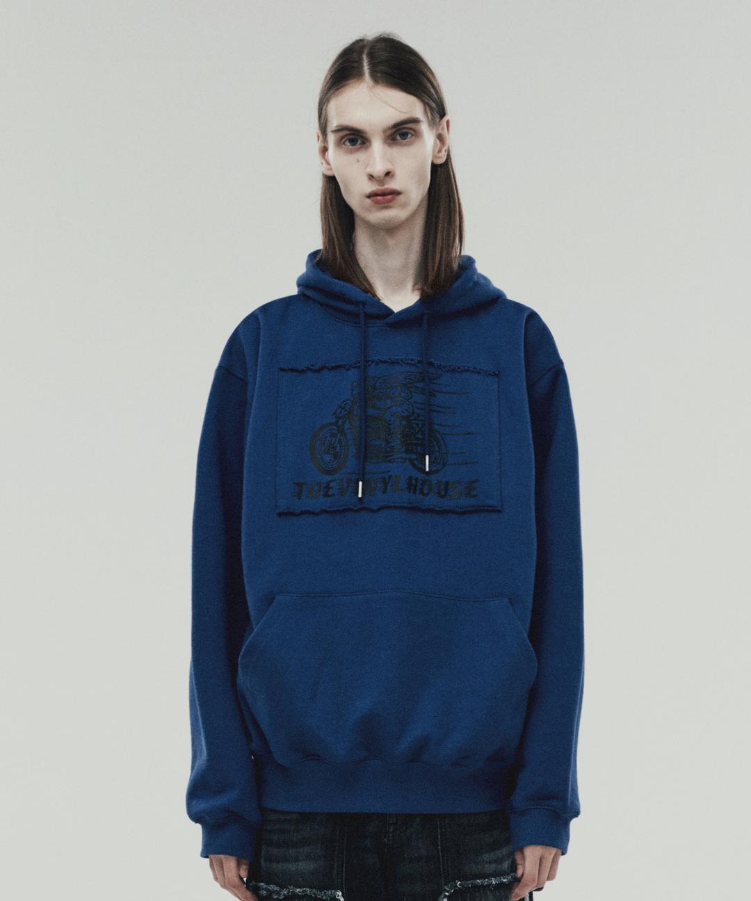 ANGEL OF DEATH HOODIE NAVY