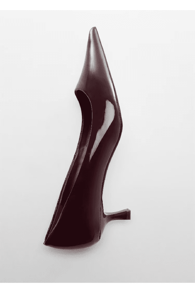 MANGO 망고 새끼 고양이 힐 신발 67040262-ROCKY-LM 보르도 23517260