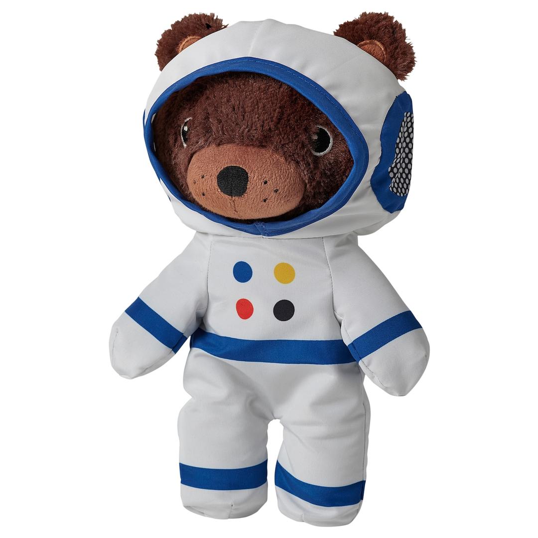 AFTONSPARV 아프톤스파르브 우주비행사봉제인형 - 곰 28 cm