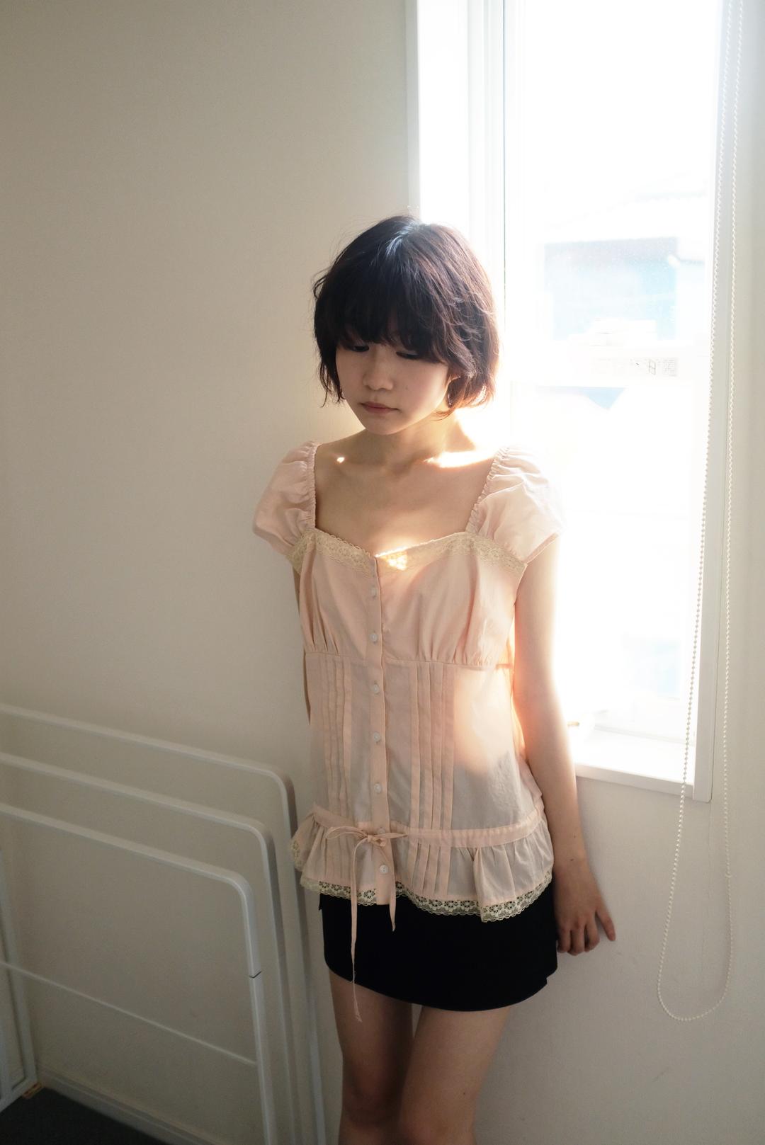 Bunny blouse, apricot