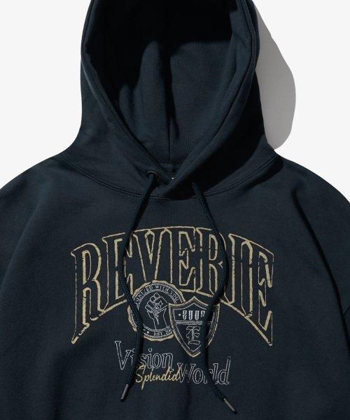 레버리 헤비코튼 후드 네이비 KMHD6740