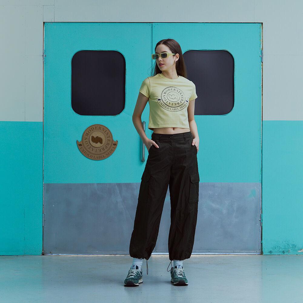 STRING CARGO JOGGER PANTS_KHAKI [U3S0P30445]