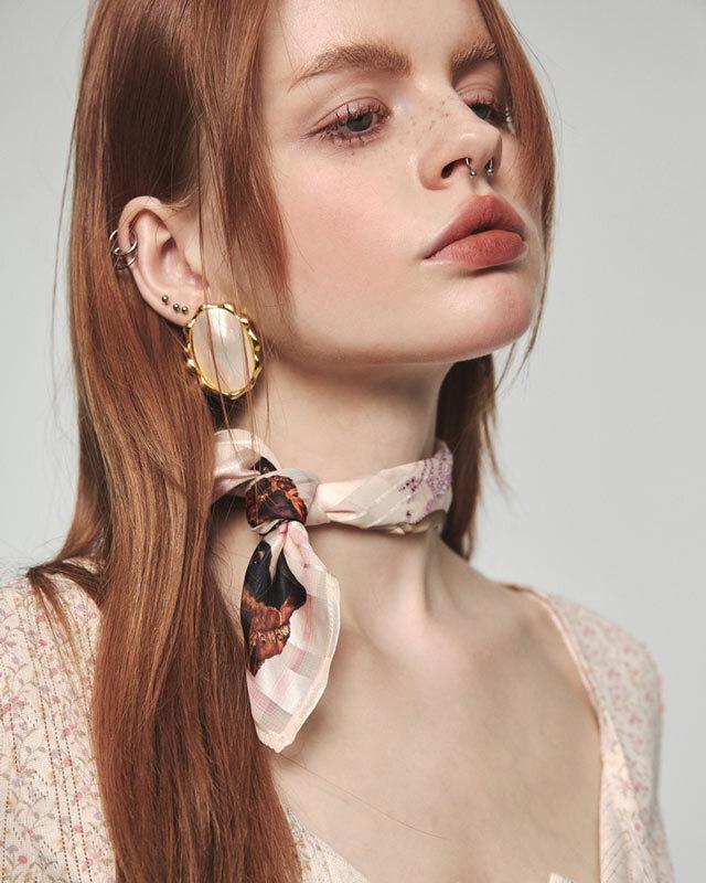 1JINNSTUDIO 패턴 스카프 (3 컬러)