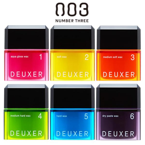 넘버쓰리 정품 듀서왁스 80g 6종중 택1 헤어왁스 헤어스타일링