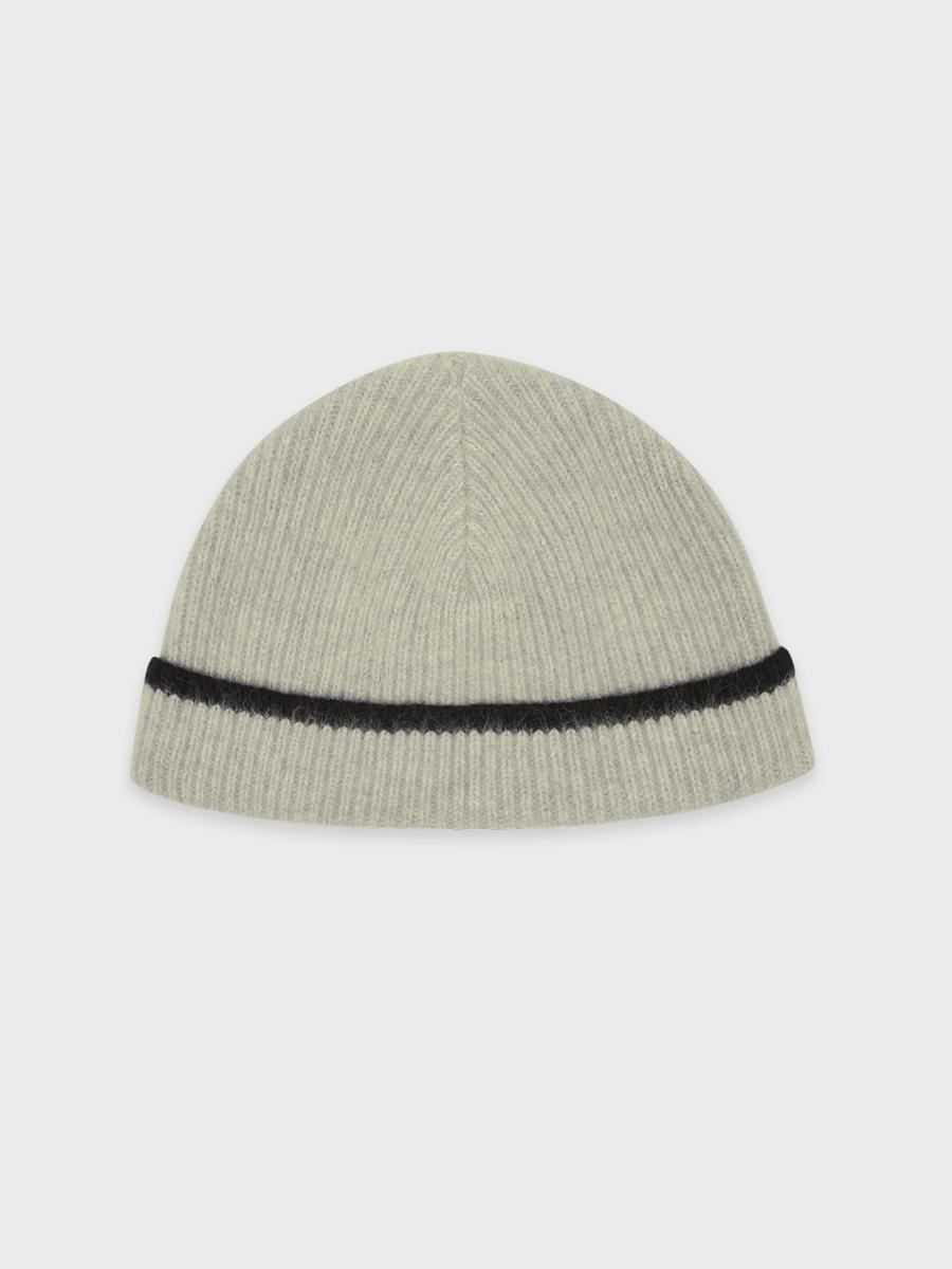 FOX LINE BEANIE_Oatmeal