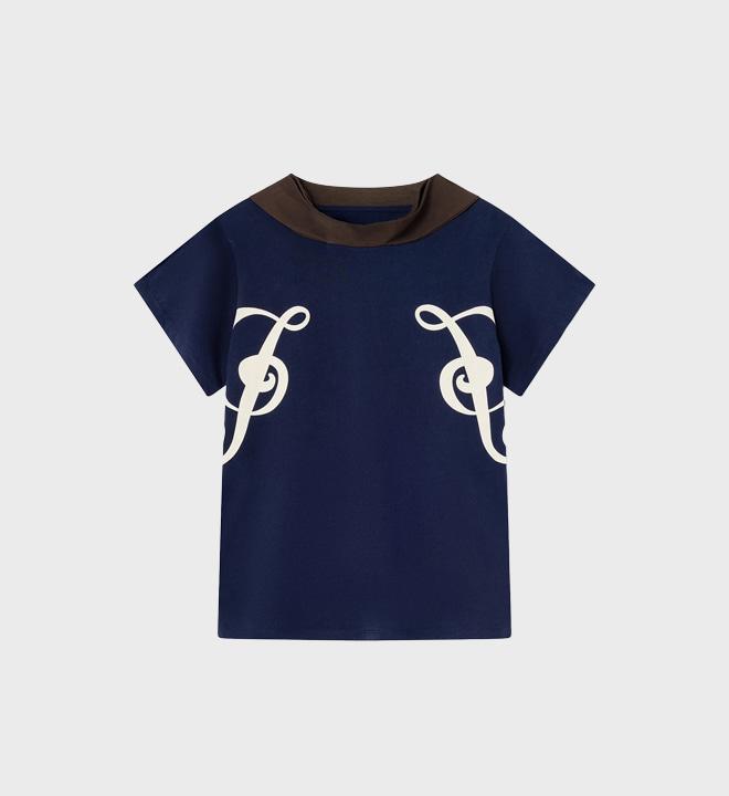 Phoebe T-shirt (Navy)