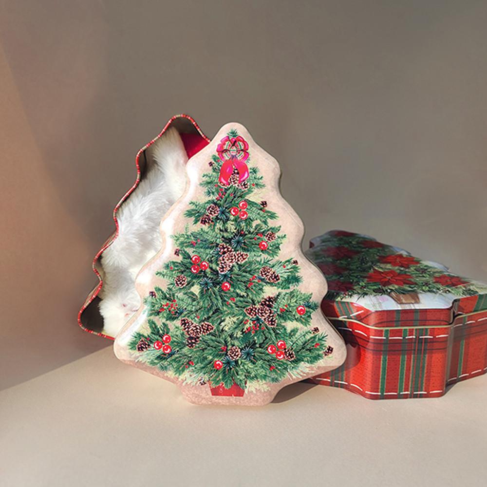 [테이스티드] 크리스마스 틴 케이스 수납 소품정리 파티