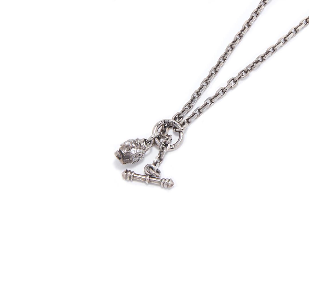SLN.100 mini skull necklace