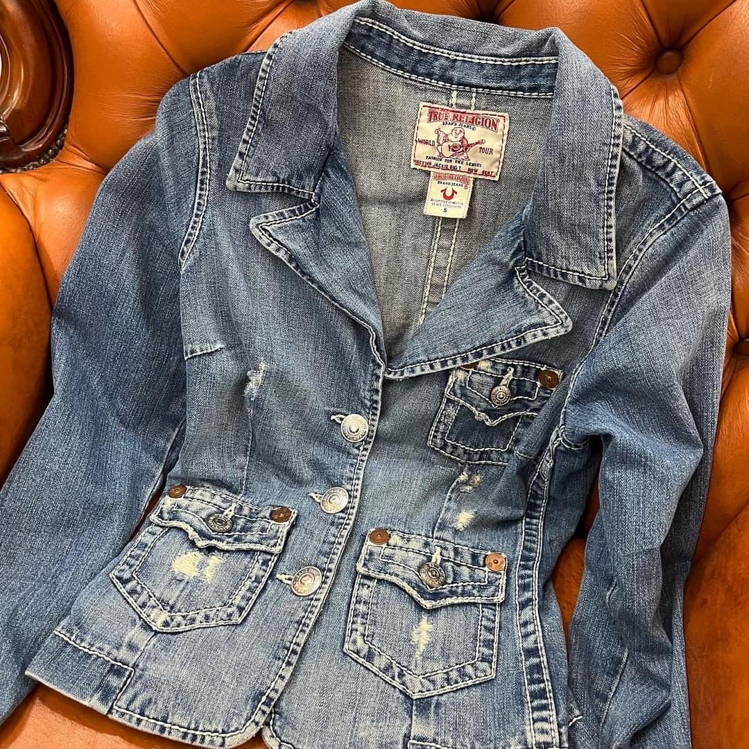 TRUE RELIGION denim jacket  | 후루츠패밀리