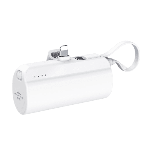 엑티몬 고속 PD20W 일체형 도킹형 미니 아이폰 갤럭시 보조배터리 5000mAh 8핀