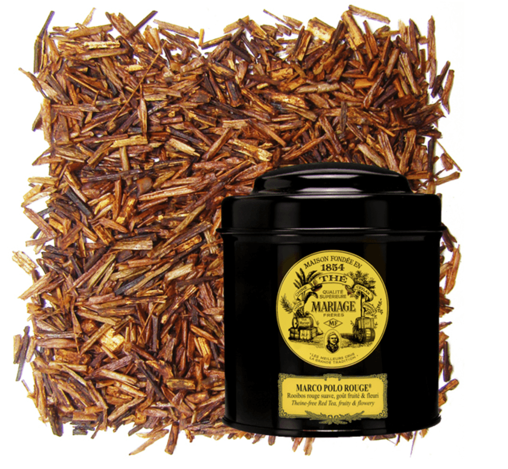 마리아쥬 프레르 루이보스 디카페인 마르코 폴로 루즈 리필 틴케이스 티백