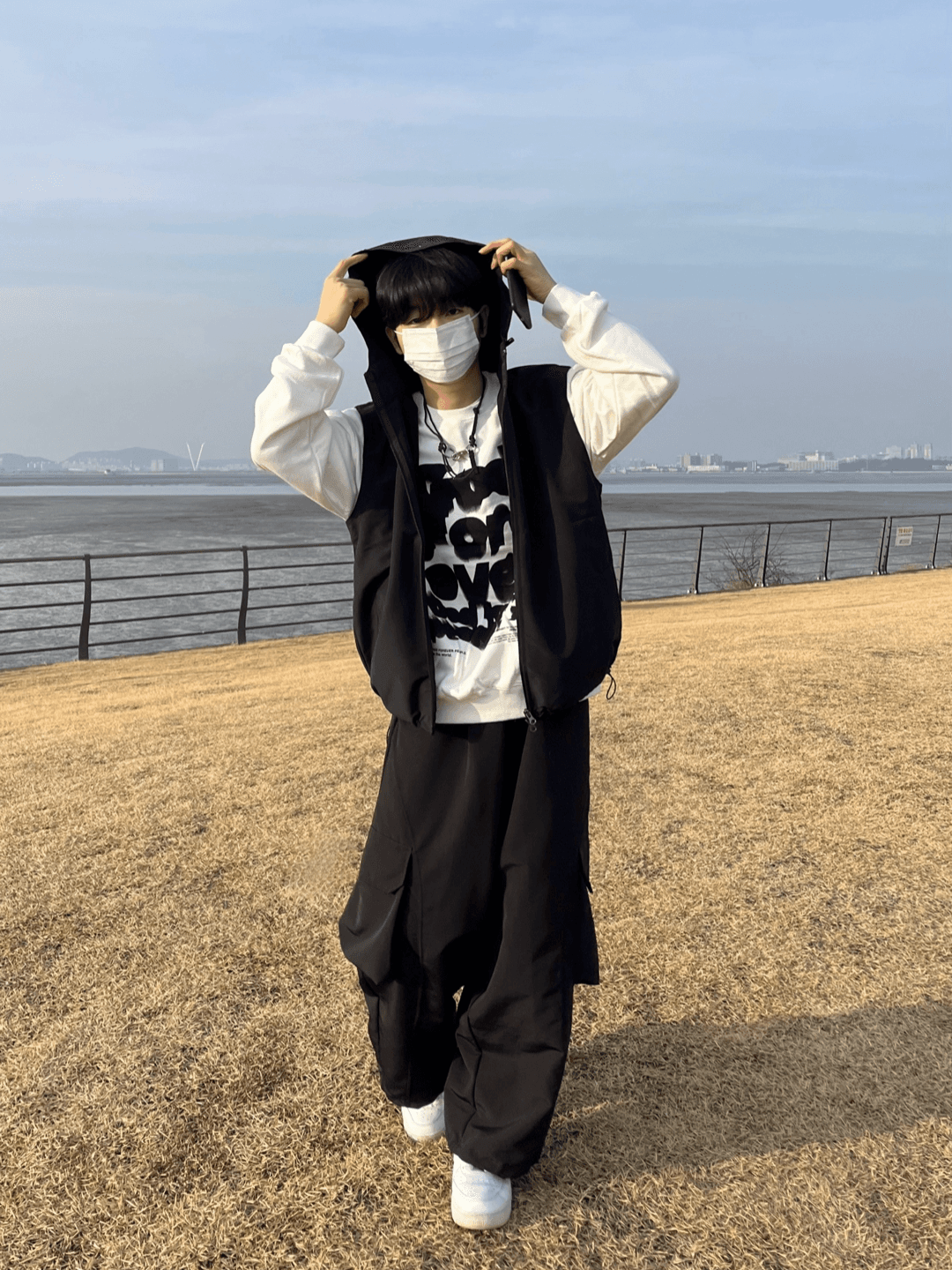 빅나염 레터링 맨투맨 2C