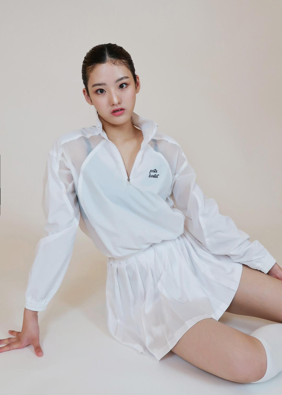 POTA windbreaker (white)