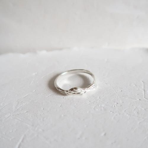 Twist curve ring [2 color]