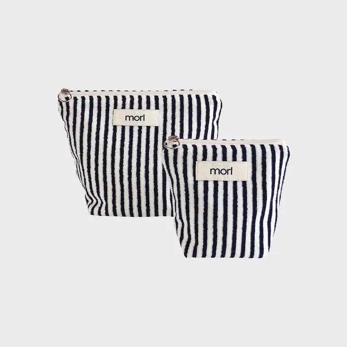 멜로우 파우치 (스트라이프/네이비)