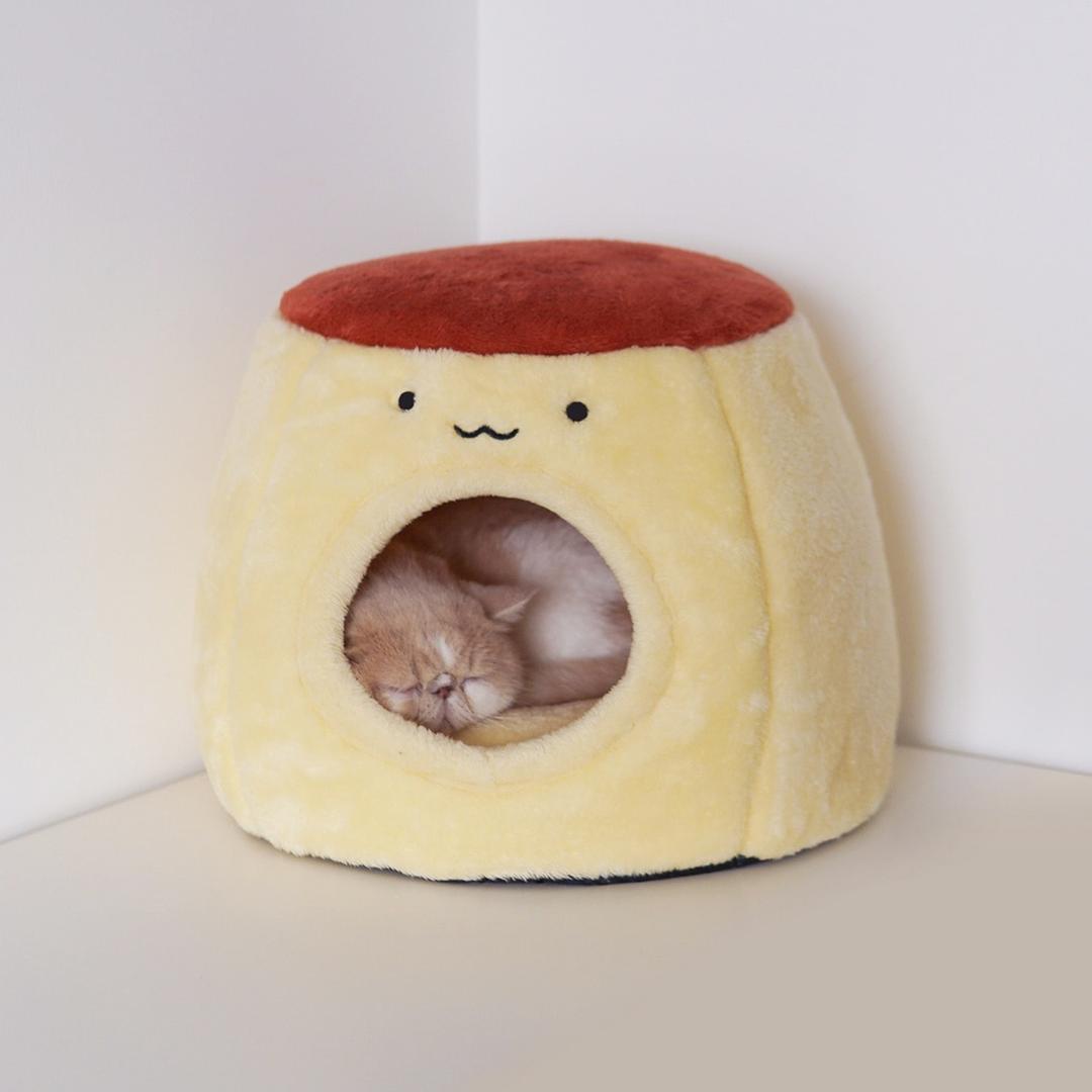 쏠띵즈 귀여운 푸딩 고양이 집