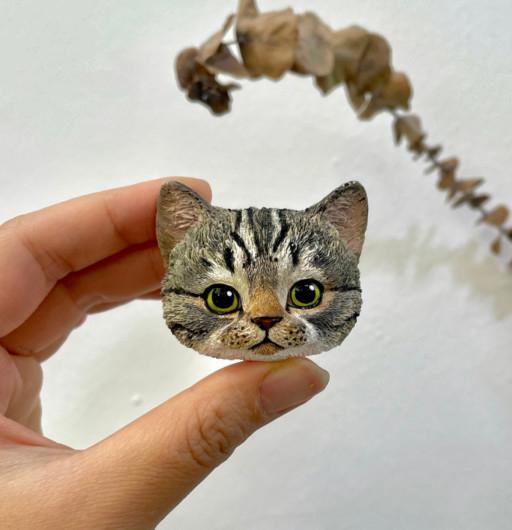 반려묘커스텀 고양이 석고방향제 /차량용🐈