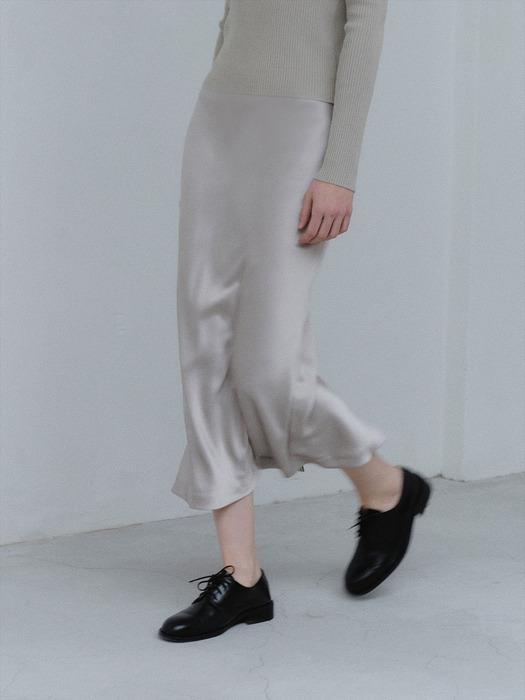 Silky Smooth Skirt - Warm Silver