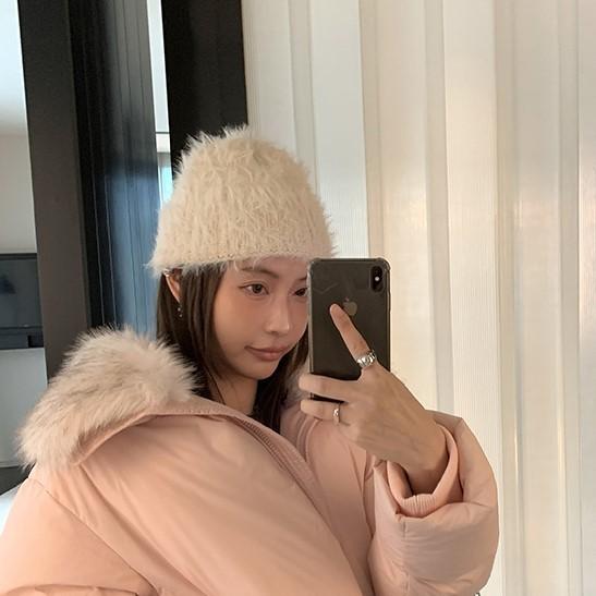 TC Small Bread 90 White Duck Down Detachable Collar Jacket