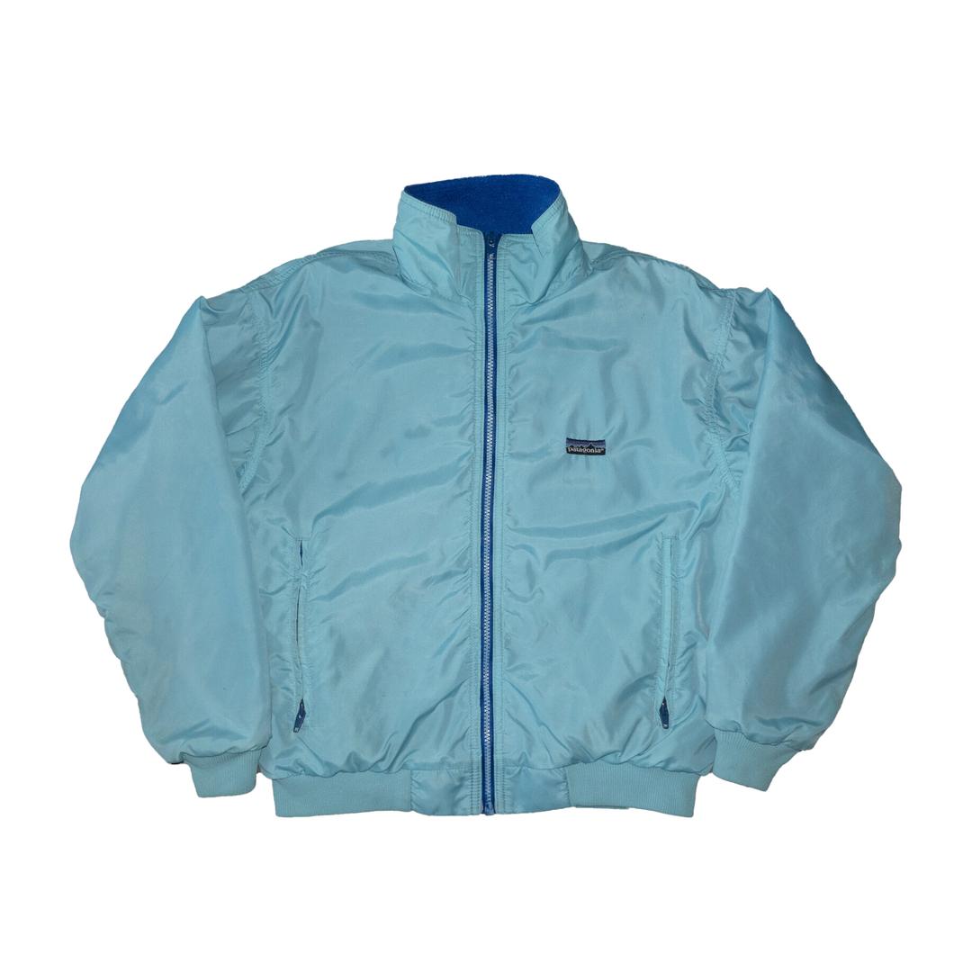 1980S PATAGONIA - Shelled Synchilla Jacket (Till Emerald & Blue) *women size