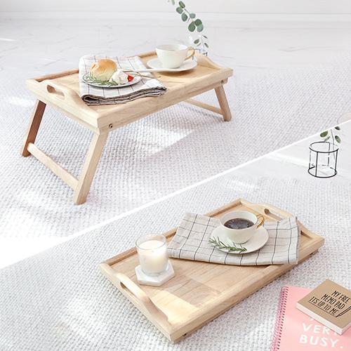 ★타임세일★ 베드트레이 접이식 미니테이블