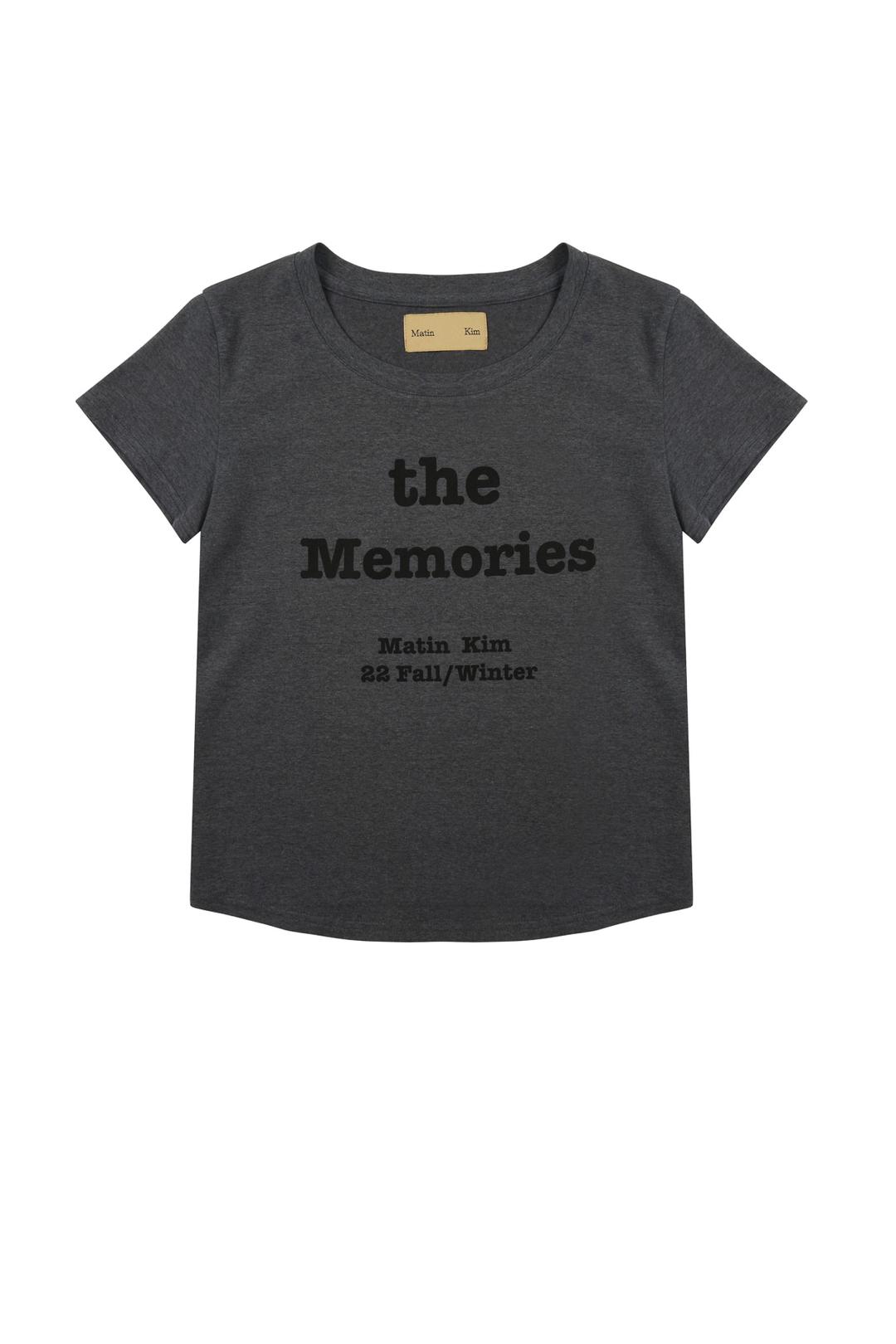 THE MEMORIES TOP IN GREY