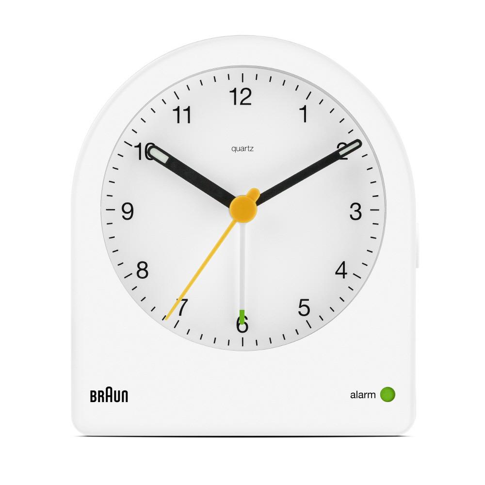 브라운 BC22W 무소음 탁상용 알람시계