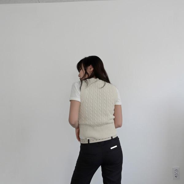 [Eont's exclusive] STTS mid waist boots cut pants (black, brown)