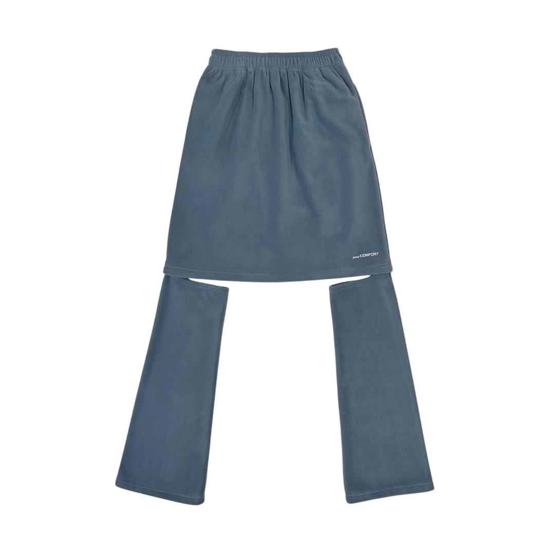 24-006 FLEECE SKIRT PANTS (COOL GREY)